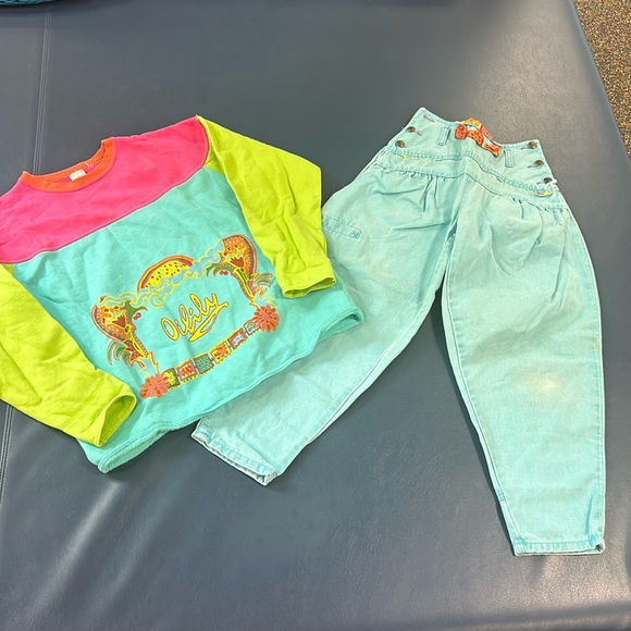 OILILY GIRLS Sz 8 yr BUNDLE Tops and bottoms! - Picture 1 of 8